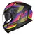 Capacete LS2 Stream II FF808 Road Preto Rosa Fosco