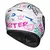 Capacete Race Tech Hit Faster Branco Rosa - comprar online