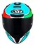 Capacete KYT TT-COURSE Dennis Foggia Azul - comprar online