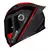 Capacete LS2 FF358 Classic S Striker Titanium Red