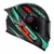 Capacete LS2 FF358 Classic Pro Modok Cosmos Preto Verde na internet