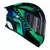 Capacete Norisk Flow Pulse Azul Verde na internet