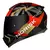Capacete Norisk Razor Godspeed Vermelho Dourado