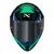 Capacete Norisk Flow Pulse Azul Verde - comprar online