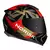 Capacete Norisk Razor Godspeed Vermelho Dourado na internet