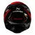 Capacete Norisk Razor Godspeed Vermelho Dourado - Capacetes Gilmar Motos