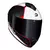 Capacete Race Tech Hit Plus Branco Preto - Capacetes Gilmar Motos