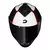 Capacete Race tech Hit Plus Branco Preto - Capacetes Gilmar Motos
