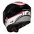 Capacete Race tech Hit Plus Branco Preto - comprar online