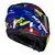 Imagem do Capacete Norisk Razor Circus Azul Blue