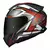 Capacete Norisk Razor Sharp Preto Vermelho - comprar online