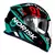 Capacete Norisk FF302 Soul Tokio Preto Verde - Capacetes Gilmar Motos