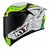 Capacete KYT TT-COURSE Tony arbolino Cinza Verde