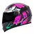 Capacete LS2 FF358 Classic Tribal Fucsia Lilás