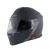 Capacete X11 Articulado Turner Solides Monocolor Black - Capacetes Gilmar Motos