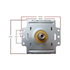 Magnetron Galanz M24FB-610A / M24FC-610A - loja online