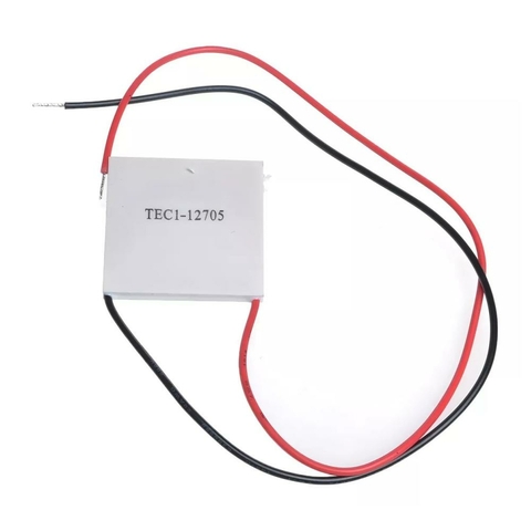Pastilha Termoelétrica Peltier TEC1-12705 + Pasta Térmica (brinde)