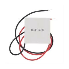 Pastilha Termoelétrica Peltier 12~14VDC 6A 50~57W TEC1-12706