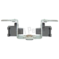 Mancal Traseiro para Motor de Secador de Cabelo Com Eixo de 4.5mm - Suporte de Metal e Porta Carvão - STI Peças
