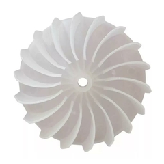 Hélice para Motor de Secador de Cabelos Com 9 e 18 Pás - Eixo de 4.5mm - STI Peças