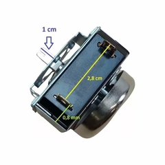 Timer Temporizador para Forno e Air Fryer 127V/220V 15A - Eixo Meia Lua - STI Peças