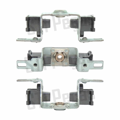 Mancal Traseiro para Motor de Secador de Cabelo Com Eixo de 4.5mm - Suporte de Metal e Porta Carvão