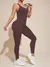 Macacão feminino Fashion Backless Yoga Sportswear