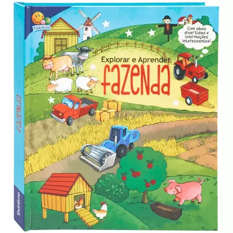 Explorar e Aprender - Um livro com abas: Fazenda - comprar online