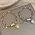 Pulseira Coração Dourado | Amor, Estilo e Sofisticação em Cada Detalhe - loja online
