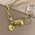 Pulseira Coração Dourado | Amor, Estilo e Sofisticação em Cada Detalhe - Dothe