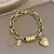 Pulseira Coração Dourado | Amor, Estilo e Sofisticação em Cada Detalhe - comprar online