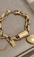 Pulseira Coração Dourado | Amor, Estilo e Sofisticação em Cada Detalhe - comprar online
