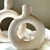 Florero Jade Blanco Mediano - comprar online