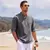 Camisa Masculina Casual de Verão – Conforto e Estilo em Cada Detalhe! - comprar online