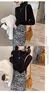 Elegante sólido básico de malha topos feminino gola alta camisola manga longa - loja online