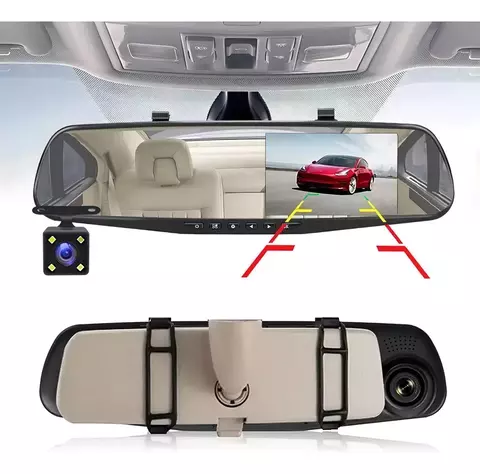 Camara Espejo Retrovisor con Pantalla - comprar en línea