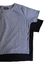 Remera básica Waffle negro - NEREA