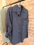 Maxi Camisa Mailen – Rayón Twill con Manga Larga y Presilla - negro - comprar online