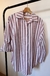 Maxi Camisa Praga – Rayada rosa y Blanca - comprar online