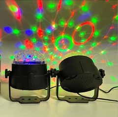 Mini reflector LED RGB USB, ideal Deco, Fiestas, Baile, Pijamadas y Mucho Mas! Proyecta puntos de color que cambian! - Todoventaslyg