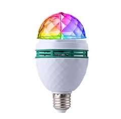 Lampara Led RGB Giratoria, Ideal para tus fiestas, decoracion Deco y Efecto!!! en internet