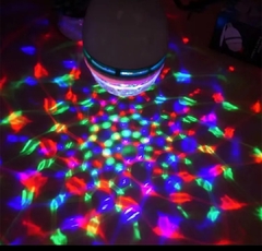Lampara Led RGB Giratoria, Ideal para tus fiestas, decoracion Deco y Efecto!!! - comprar online