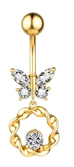 Piercing Mariposa Strass Brillo , Piel Noche Moda Sex Estilo UNICAS!
