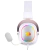DIADEMA GAMER REDRAGON ZEUS X H510-RGB BLANCO CON LUZ LED - tienda en línea
