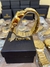 Relógio Skeletron Bvlgari Dourado/Preto-A prova D’água - loja online