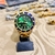 Relógio Rolex Dourado/Verde-A Prova D’água - comprar online