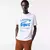 Camiseta masculina Lacoste com estampa de crocodilo e modelagem solta - Live Conceitual