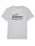 Camiseta Lacoste Com Assinatura E Estampa Com Crocodilo