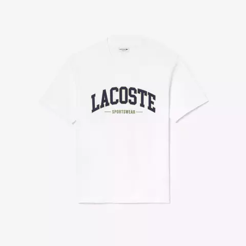 Camiseta de Algodão Lacoste Sports Wear