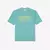 Camiseta masculina de algodão orgânico piqué de corte solto